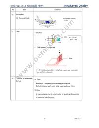 NHD-0216K1Z-NS(RGB)-FBW Datasheet Page 19