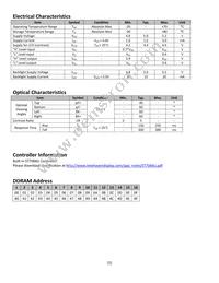 NHD-0216K1Z-NSB-FBW-L Datasheet Page 5