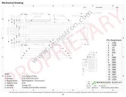 NHD-0216K1Z-NSO-FBW-L Datasheet Page 3