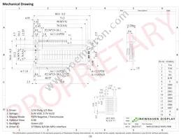 NHD-0216K1Z-NSPG-FBW Datasheet Page 3