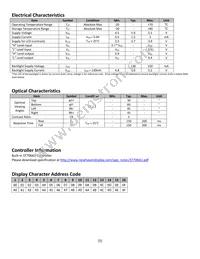 NHD-0216K1Z-NSPG-FBW Datasheet Page 5