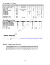 NHD-0216K1Z-NSPG-FBW-L Datasheet Page 5