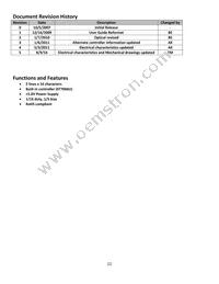 NHD-0216K1Z-NSR-FBW-L Datasheet Page 2