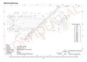 NHD-0216K1Z-NSR-FBW-L Datasheet Page 3