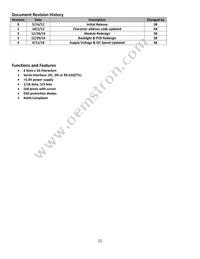 NHD-0216K3Z-FL-GBW-V3 Datasheet Page 2