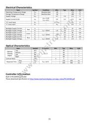 NHD-0216K3Z-NS(RGB)-FBW-V3 Datasheet Page 5