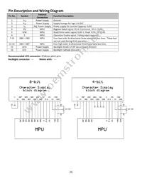 NHD-0216PZ-FL-YBW Datasheet Page 4