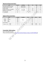 NHD-0216S3Z-FL-GBW-V3 Datasheet Page 5