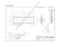 NHD-0216SZ-FSB-GBW Datasheet Page 3