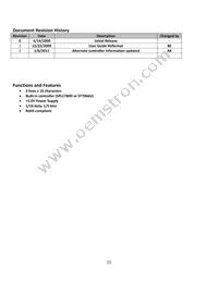 NHD-0216SZ-FSPG-GBW Datasheet Page 2