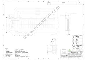 NHD-0216SZ-FSW-FBW Datasheet Page 3