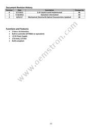 NHD-0216SZ-NSW-BBW-33V3 Datasheet Page 2