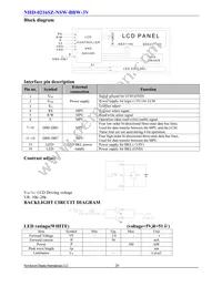 NHD-0216SZ-NSW-BBW-3V Datasheet Page 3