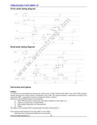 NHD-0216SZ-NSW-BBW-3V Datasheet Page 5