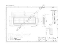 NHD-0216SZ-NSW-BBW-3V3 Datasheet Page 3