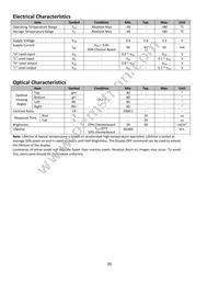 NHD-0216SZW-BB5 Datasheet Page 6