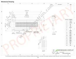 NHD-0216SZW-BG5 Datasheet Page 3