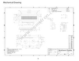 NHD-0216T2Z-FSY-YBW-P Datasheet Page 3