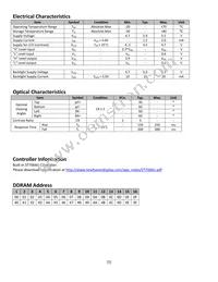 NHD-0216XZ-FSW-GBW Datasheet Page 5