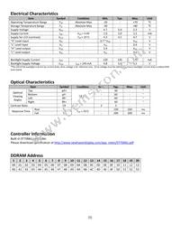 NHD-0220AZ-FL-YBW Datasheet Page 5