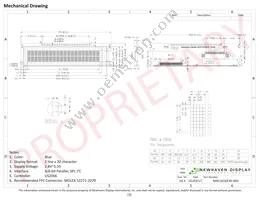 NHD-0220CW-AB3 Datasheet Page 3