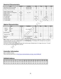 NHD-0220CW-AG3 Datasheet Page 6
