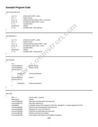NHD-0220CW-AG3 Datasheet Page 20