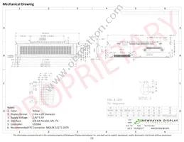 NHD-0220CW-AY3 Datasheet Page 3