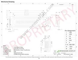 NHD-0220DZ-FL-GBW Datasheet Page 3