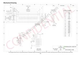 NHD-0220DZ-FL-YBW Datasheet Page 3