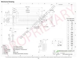 NHD-0220DZ-NSW-FBW Datasheet Page 3