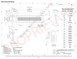 NHD-0220DZW-AB5 Datasheet Page 3