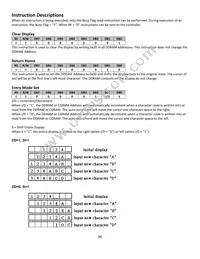NHD-0220DZW-AG5 Datasheet Page 8