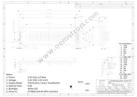 NHD-0220FZ-FSW-GBW-P-33V3 Datasheet Page 3