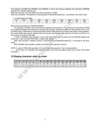 NHD-0220FZ-SYG-GBW Datasheet Page 12