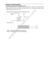 NHD-0220FZ-SYG-GBW Datasheet Page 14