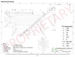 NHD-0220GZ-FL-YBW Datasheet Page 3