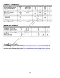 NHD-0220JZ-FSB-GBW Datasheet Page 5