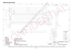 NHD-0220JZ-FSW-FBW Datasheet Page 3