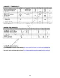 NHD-0220JZ-FSW-GBW Datasheet Page 5