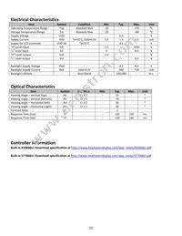 NHD-0220WH-LYGH-JT# Datasheet Page 5