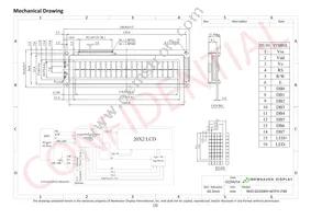 NHD-0220WH-MTFH-JT#E Datasheet Page 3