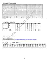 NHD-0224BZ1-FSW-FBW Datasheet Page 5