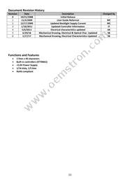 NHD-0240AZ-FL-GBW Datasheet Page 2
