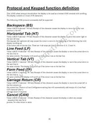 NHD-0240BZ-NSW-BTW-P Datasheet Page 6