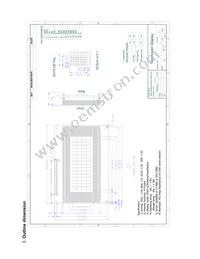 NHD-0416B1Z-FSPG-YBW-L-3V Datasheet Page 4