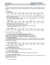 NHD-0416B1Z-FSPG-YBW-L-3V Datasheet Page 10