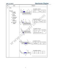 NHD-0416B1Z-FSPG-YBW-L-3V Datasheet Page 17