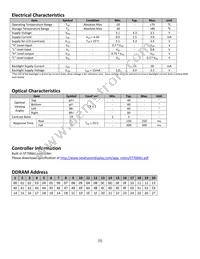 NHD-0420AZ-FL-GBW-33V3 Datasheet Page 5