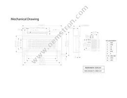 NHD-0420AZ-FL-GBW-3V Datasheet Page 3